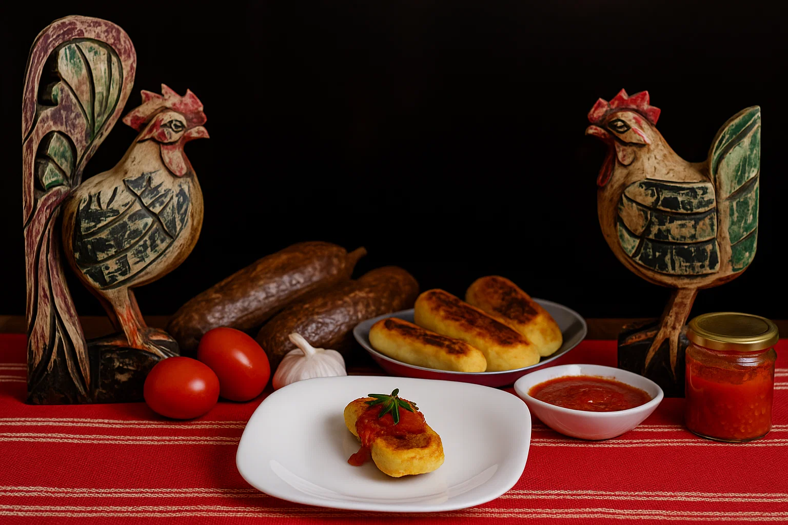 Cassava Patties Stuffed with Beef and Cheese